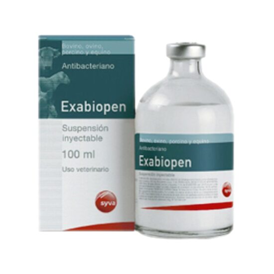 EXABIOPEN // Procaine-benzyl-penicillin / Dihydrostreptomycin// horses, cattle, pigs and sheep.