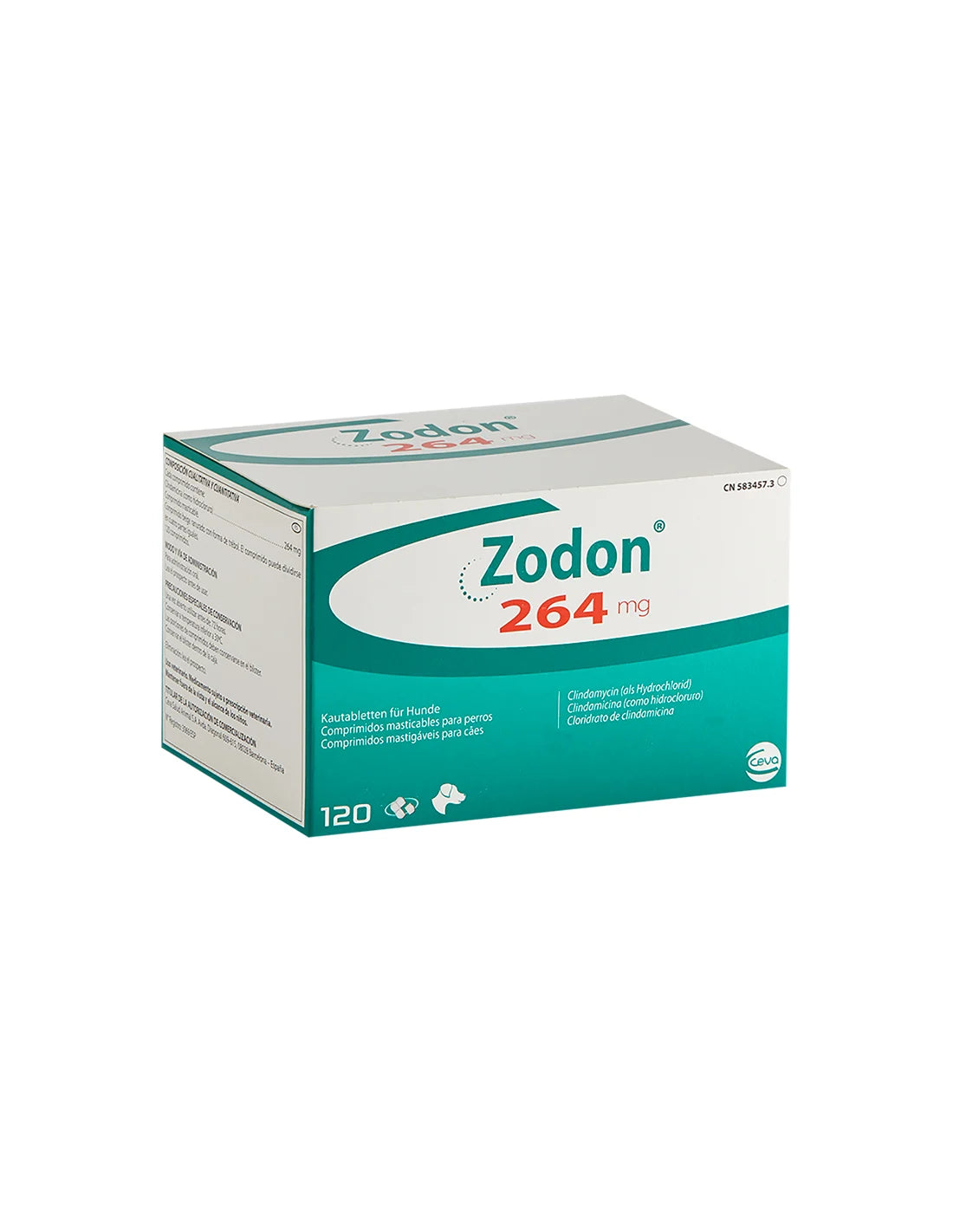 Zodon 264 mg – Film de 6 comprimés à croquer
