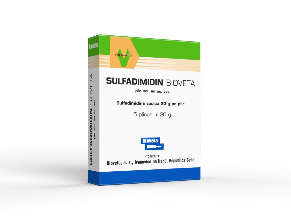 SULFADIMIDIN 20G - Powder for oral administration for Sheep, Rabbits, Pigs, Cattle, Birds