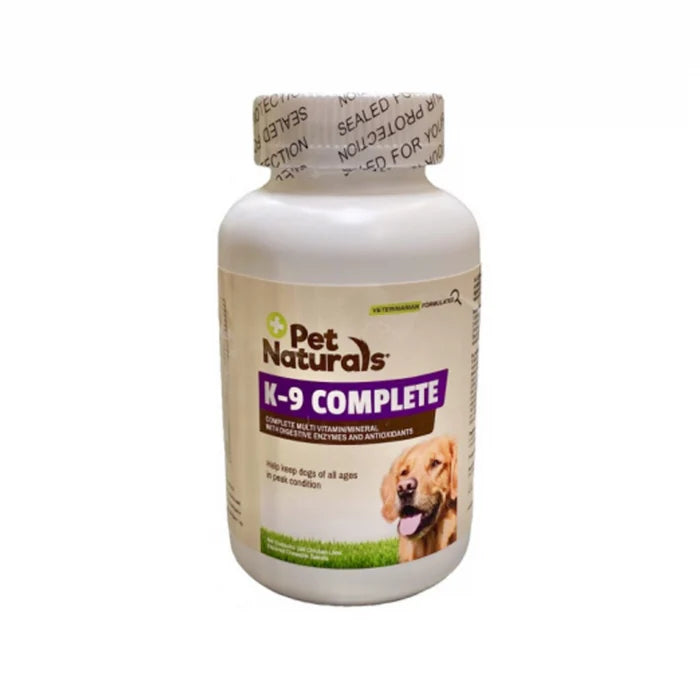 K-9 Complete, 180 Tablets // A complete multi-vitamin/mineral formula for dogs // Integratore nutrizionale per cani