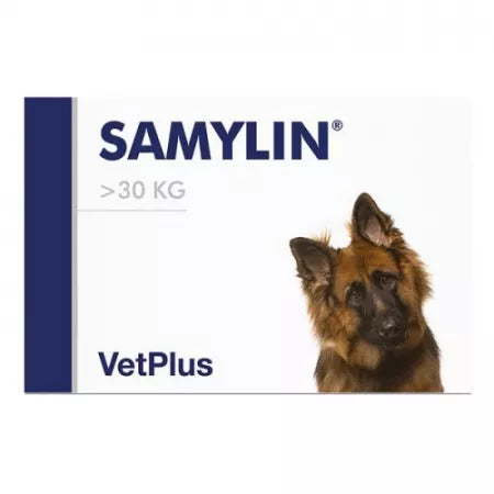 Samylin all Breeds 30 tablets Nutraceutical supplement for dogs and cats that helps maintain liver health