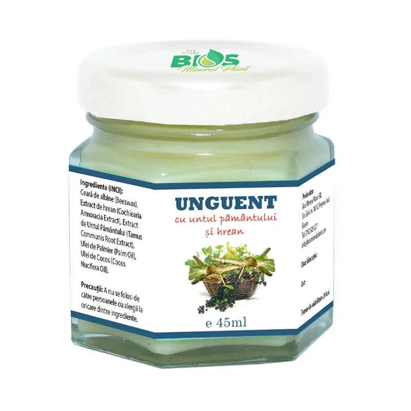 Ointment with Earth Butter and Horseradish, 45 ml, Bios Mineral Plant