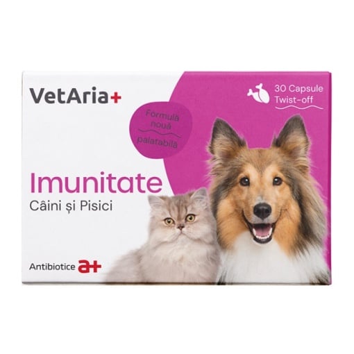 VetAria+ IMMUNITY 30 TAB Twist-Off -dogs and cats // integratore per l'immunità di cani e gatti