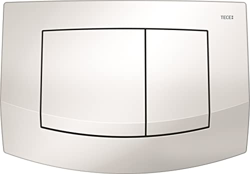 TECE Teceambia 9240200 Cover Plate with 2 Flushes of Different Powers White - Pet Shop Luna