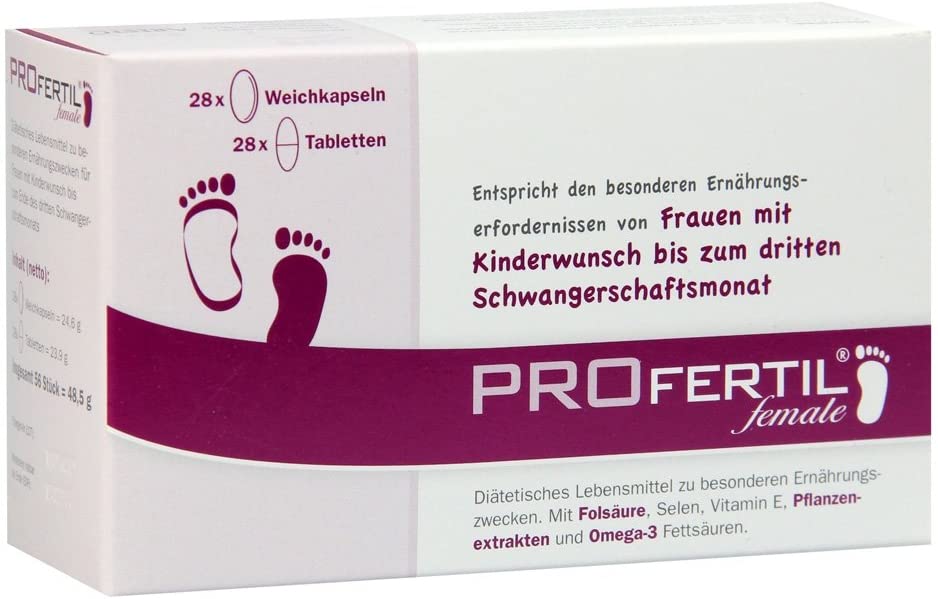 PROfertil Female Preparation for women with desire for children / 56 capsules - Pet Shop Luna