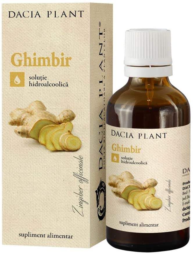 Ginger/Ghimbir Tincture 50 ml - Pet Shop Luna