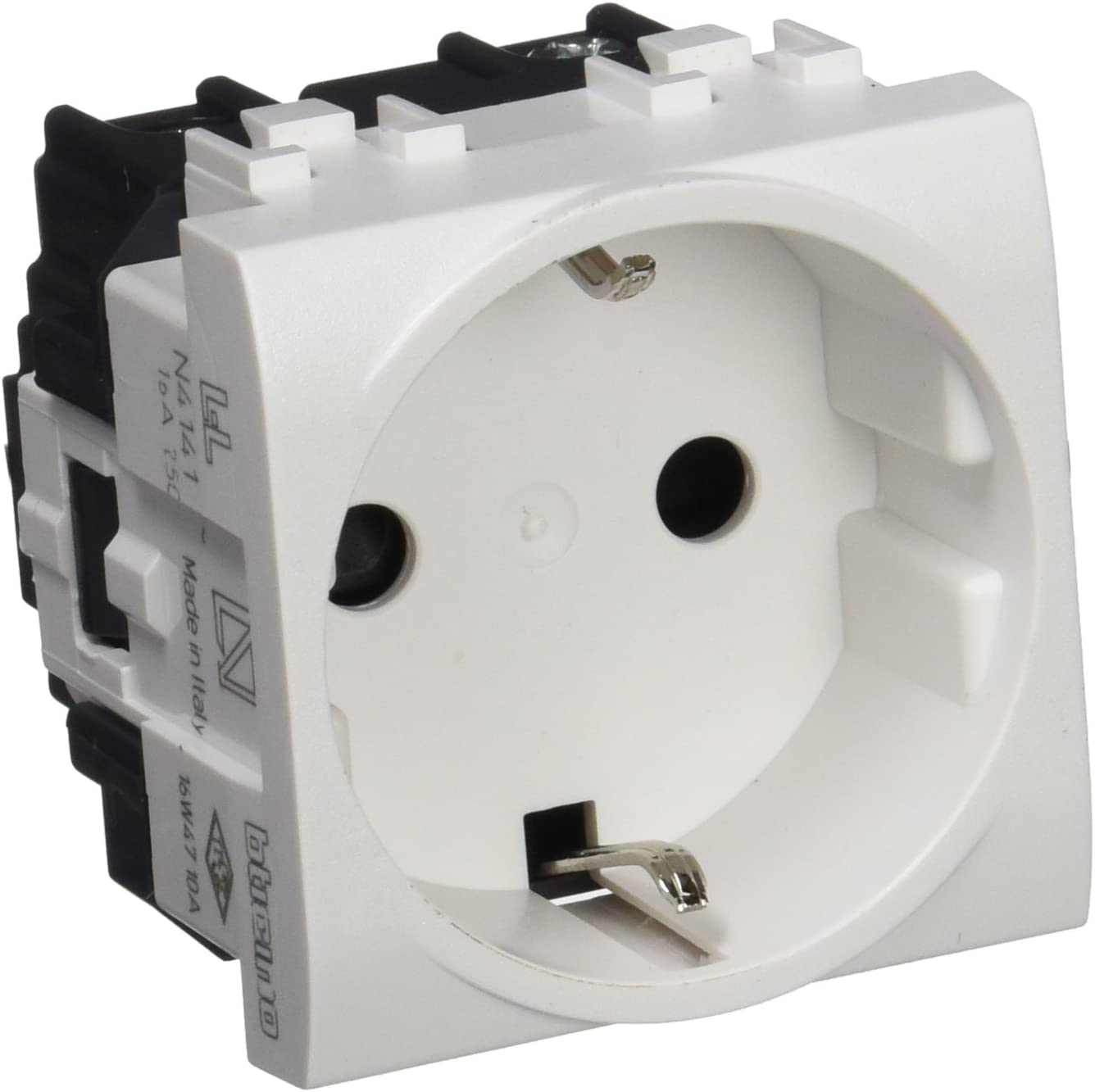 Legrand Bticino/Base 2p-t 16a c/t Grigio gsb Legrand Bticino/Base 2p-t 16a c/t Grigio gsb