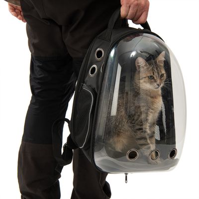 VIEW  Rucsac for small pets/ PETS transport backpack- L 33 x l 28 x î 42 cm