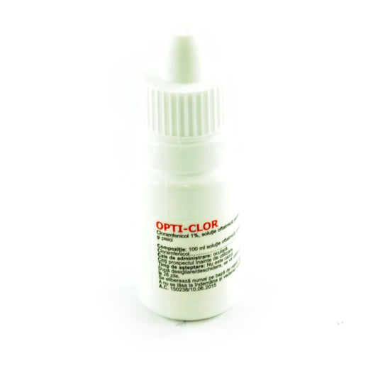 OPTI-CLOR 7.5ML //  ophthalmic solution for dogs and cats // Chloramphenicol // soluzione oftalmica per cani e gatti