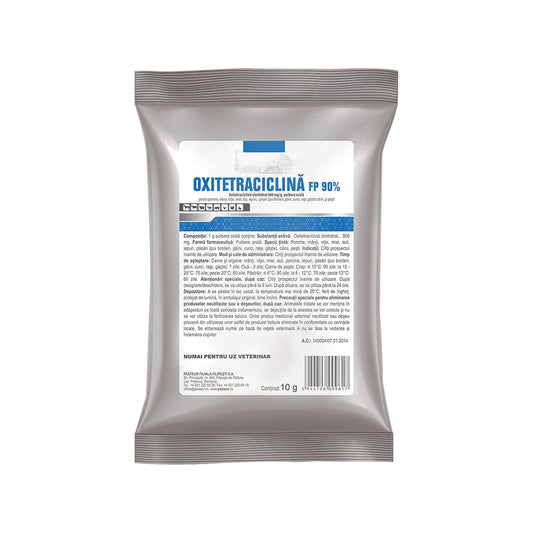 OXYTETRACYCLINE 90% 10G // ORAL POWDER MULTISPECIES