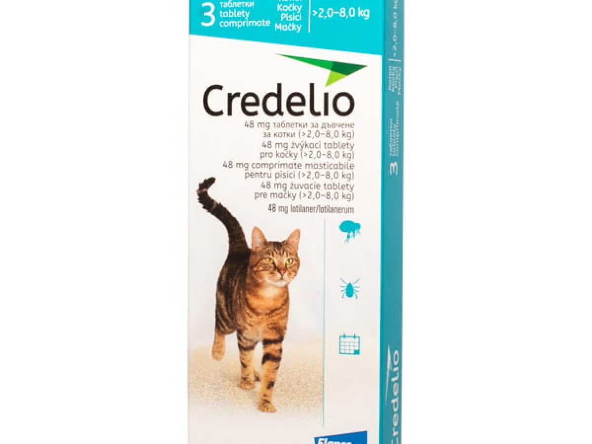 Credelio antiparassitario per gatti - 3 compresse