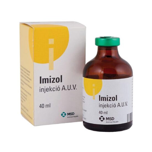 IMIZOL RO 85mg/ml- 40ML //  INTERNAL ANTIPARASITE FOR DOGS // Imidocarb // Babesia canis/ Ehrlichia spp