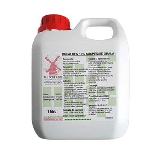 DUFALBEN 10% SUSP.  1L // Albendazole //  sheep and cattle / ovini e bovini