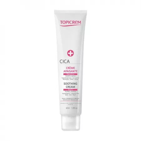 Cica Apaisante Topicrem soothing and repairing cream, 40 ml, NIGY