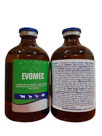 Evomec 1% // Ivermectina // Bovini, ovini, caprini, suini // Cattle, sheep, goats, pigs