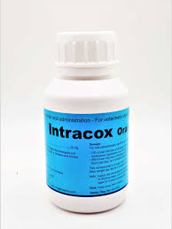 INTRACOX ORAL 100 ML //  Toltrazuril // chickens ( broiler) and turkeys.