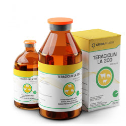 TERACICLIN LA 300 100 ML // Oxytetracycline 300 mg/ml // cattle, sheep and pigs / bovini, ovini, suini
