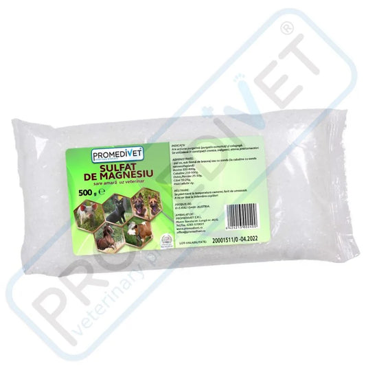 MAGNESIUM SULPHATE (SULFAT DE MAGNEZIU) // Bitter Salt / Sale amaro // ruminants, horses, pigs, cats, dogs / ruminanti, cavalli, suini, cani, gatti