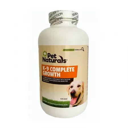 Suplemento nutricional para perros K-9 Complete Growth de 120 tabletas