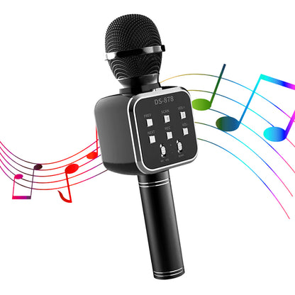 Wireless Bluetooth Microphone with Built-in Speaker- USB Charging_1