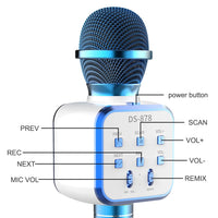 Wireless Bluetooth Microphone with Built-in Speaker- USB Charging_8

