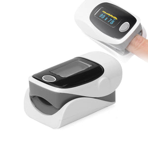 Pulse oximeter fingertip heart rate monitor- Battery Operated_6