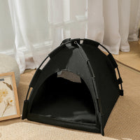 Waterproof Semi-Enclosed Warm and Comfortable Pet Home Cat Tent_10