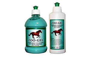 Zoo Gel - Warming-Cooling Gel for Horses Camphor: antirheumatic, antifebril, antineural, Anti-inflammatory - Pet Shop Luna
