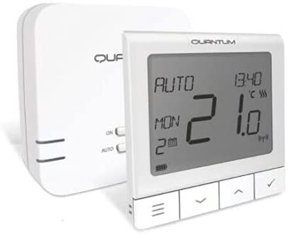 SALUS QUANTUM WQ610RF WIRELESS THERMOSTAT SLIMLINE STAT - Boiler Plus Compliant - Pet Shop Luna