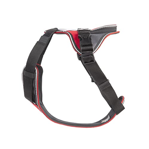 IDC Longwalk Y-Harness, Red-Gray, Size: 2XL - Pet Shop Luna