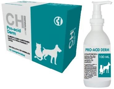 Chemical Pro Acid Derm Previene Caduta di Pelo IN Cani E Gatti -100 ML - Pet Shop Luna