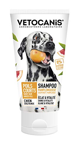 Vetocanis - Shampoo a Pelo Corto o a RAS per Cani, 0% di parabeni, 0% di Silicone, Formato 300 ml - Pet Shop Luna