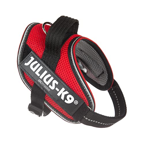 Julius-K9 Dog Harness, Red, XS Mini - Pet Shop Luna