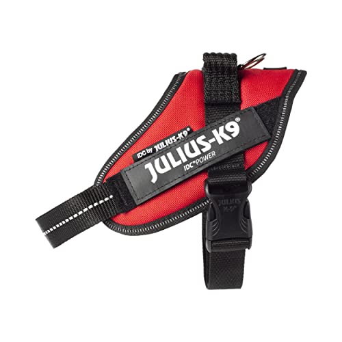 Julius-K9, 16IDC-R-M, IDC Powerharness, dog harness, Size: Mini, Red - Pet Shop Luna