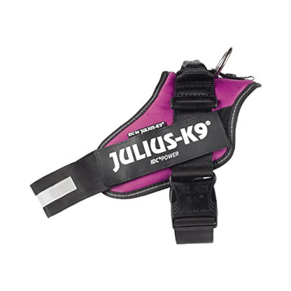 Julius-K9, 16IDC-DPN-1, IDC Powerharness, dog harness, Size: L/1, Dark Pink - Pet Shop Luna