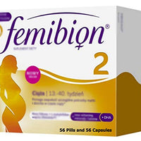 FEMIBION Natal 2. 56 Pills and 56 Capsules for 13-40 Pregnancy Week. Made in Germany. Polish Distribution, Polish Language. - Pet Shop Luna
