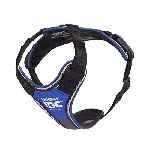 IDC Longwalk Y-Harness, Blue-Gray, Size: XS - Pet Shop Luna