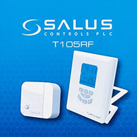 Salus T105RF - Termostato digitale programmabile con avviamento ritardato - Pet Shop Luna