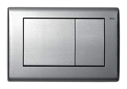 Tece Stainless Steel Hob Cover Plate with Actuator 2 Flushes of Different Powers White Teceplanus 9240320 - Pet Shop Luna