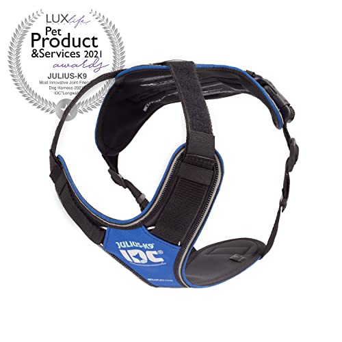 IDC Longwalk Y-Harness, Blue-Gray, Size: XS - Pet Shop Luna