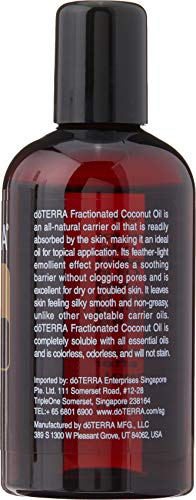 doTERRA Fractionated Coconut Oil - Natural Carrier Oil (Cocos nucifera) 115ml - Pet Shop Luna