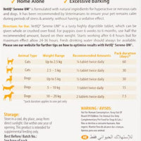 VetIQ Seren-Um Drops Dog/Cat Calming, Pet Remedy Recommended By Vets For Home Alone, Noise Phobias, Hyperactivity, Dog/Cat Supplements For Pets, Calming Dog/Cat Treats - Pet Shop Luna