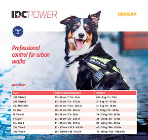 Julius-K9, 16IDC-P-4, IDC Powerharness, dog harness, Size: 4, Black - Pet Shop Luna
