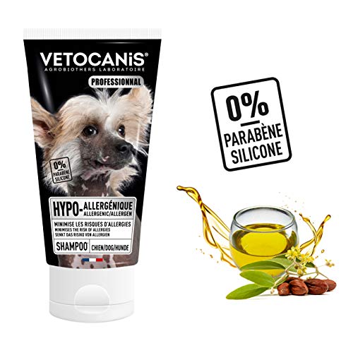 Vetocanis Sensitive Skin Hypoallergenic Shampoo for Dogs, 0.308 kg - Pet Shop Luna