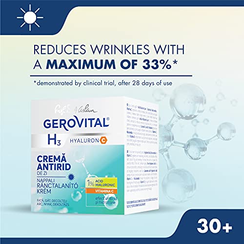 Gerovital H3 - Hyaluronic C, Intensive Anti Wrinkle cream (day care) - Pet Shop Luna