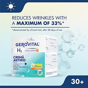 Gerovital H3 - Hyaluronic C, Intensive Anti Wrinkle cream (day care) - Pet Shop Luna