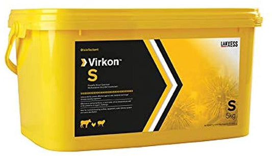 VIRKON S DISINFETTANTE IN POLVERE USO VETERINARIO PER AMBIENTI E STRUMENTI 5 kg - Pet Shop Luna