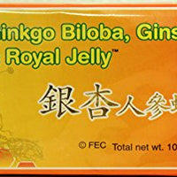 Ginkgo Biloba, Ginseng & Royal Jelly Dietary Supplement. MTC - Pet Shop Luna