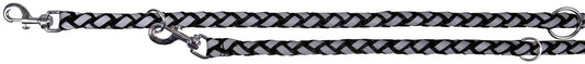 Trixie 13581 Cavo Reflect V – Guinzaglio, S-M: 2,00 m/Ø 12 mm, nero - Pet Shop Luna