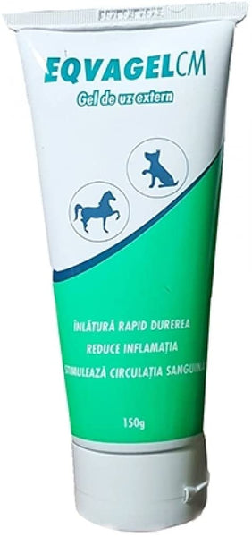 balmul Eqvagel CM Gel antinfiammatorio per Cani e Cavalli, Rimozione Rapida del Dolore, riduzione dell'infiammazione e degli spasmi muscolari. - Pet Shop Luna